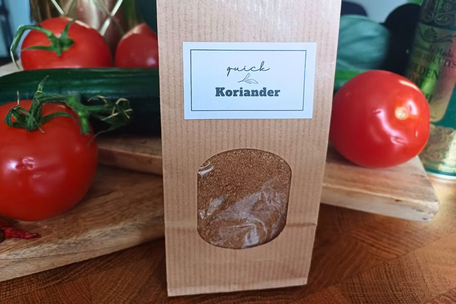 Koriander gemahlen
