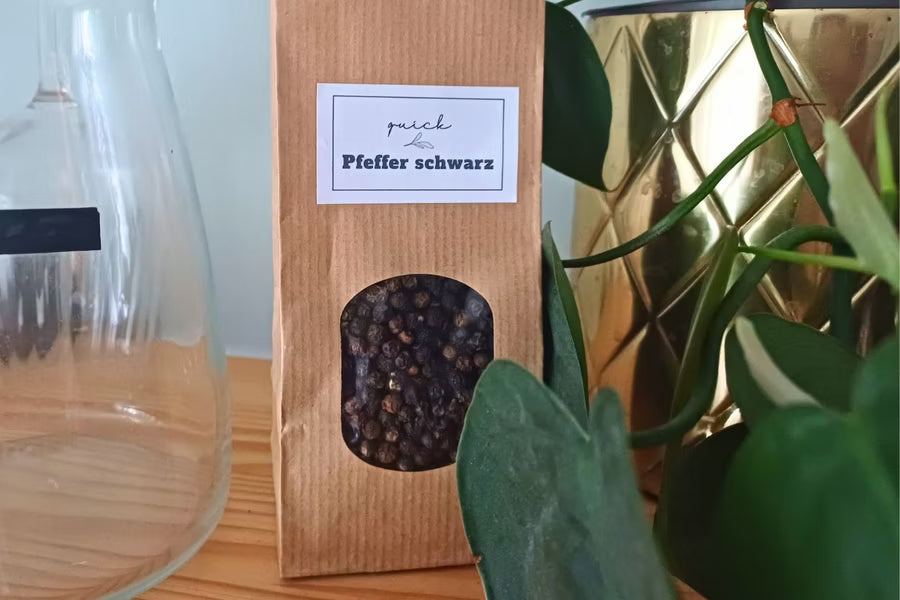 Pfeffer schwarz ganz (Pfefferkörner)